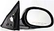 Passenger Side Mirror, Power Adjust, Non-Heated, Manual Folding, Paintable, No Signal Light, No Memory, No Puddle Light, No Auto-Dim, No Blind Spot Feature
