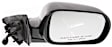 Sedan Passenger Side Mirror, Manual Adjust, Non-Heated, Manual Folding, Paintable, No Signal Light, No Memory, No Puddle Light, No Auto-Dim, No Blind Spot Feature
