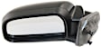 Driver Side Mirror, Power Adjust, Manual Folding, Non-Heated, Paintable, No Signal Light, No Memory, No Puddle Light, No Auto-Dimming, No Blind Spot Feature