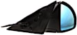 Passenger Side Mirror, Power, Manual Folding, Non-Heated, Paintable, No Signal Light, No Memory, No Puddle Light, No Auto-Dimming, No Blind Spot Feature