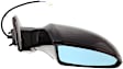 Passenger Side Mirror, Power, Manual Folding, Non-Heated, Paintable, No Signal Light, No Memory, No Puddle Light, No Auto-Dimming, No Blind Spot Feature