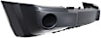 Front Primed Bumper Cover, Except SRT-8 Model, With Fog Light Holes, Without Molding Holes and Parking Aid Sensor Holes, CAPA CERTIFIED
