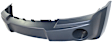 Front Primed Bumper Cover, Except SRT-8 Model, With Molding Holes and Fog Light Holes, Without Parking Aid Sensor Holes, CAPA CERTIFIED