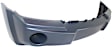 Front Primed Bumper Cover, Except SRT-8 Model, With Molding Holes and Fog Light Holes, Without Parking Aid Sensor Holes, CAPA CERTIFIED