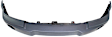 Front Primed Bumper Cover, Except SRT-8 Model, With Molding Holes and Fog Light Holes, Without Parking Aid Sensor Holes, CAPA CERTIFIED