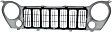 2005 Jeep Liberty Sport - Grille Assembly, Paintable, For Models With Fog Lights, CAPA Certified