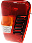 Passenger Side Tail Light, without Bulb, Halogen, Amber, Clear and Red Lens, Production Date From November 2001, CAPA CERTIFIED