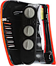 Passenger Side Tail Light, without Bulb, Halogen, Amber, Clear and Red Lens, Production Date From November 2001, CAPA CERTIFIED