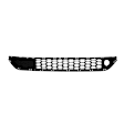 Center Bumper Grille, Black