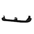 Front, Passenger Side Valance, Black