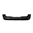 Rear Textured Bumper Cover, CAPA Certified