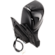 Driver Side Mirror, Power Adjust, Non-Heated, Manual Folding, Paintable, No Signal Light, No Memory, No Puddle Light, No Auto-Dim, No Blind Spot Feature