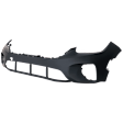 Front, Upper Primed Bumper Cover