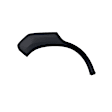 Rear, Passenger Side Fender Trim, Textured Black