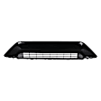 Front Bumper Grille, Black CAPA Certified
