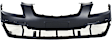Front Primed Bumper Cover, Hatchback/Sedan, CAPA CERTIFIED