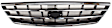 Grille Assembly, Chrome Shell with Painted Black Insert
