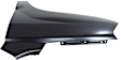 Front, Driver Side Fender, Without Luxury Package, CAPA CERTIFIED