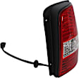 Passenger Side Tail Light, with Bulb, Halogen, Clear and Red Lens, 6 Cyl., 3.5L Engine