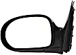 Driver Side Mirror, Power Adjust, Non-Heated, Manual Folding, Paintable, No Signal Light, No Memory, No Puddle Light, No Auto-Dim, No Blind Spot Feature