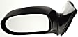 Driver Side Mirror, Power Adjust, Non-Heated, Manual Folding, Paintable, No Signal Light, No Memory, No Puddle Light, No Auto-Dim, No Blind Spot Feature