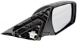 Passenger Side Mirror, Power Adjust, Manual Folding, Heated, Paintable, In-housing Signal Light, No Memory, No Puddle Light, No Auto-Dimming, No Blind Spot Feature