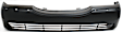 Front Primed Bumper Cover, Without Fog Light Holes, CAPA CERTIFIED