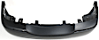 Front Primed Bumper Cover, Without Fog Light Holes, CAPA CERTIFIED