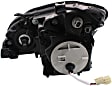 Passenger Side Headlight, with Bulb, Halogen, Base Model, USA Built Vehicle, CAPA CERTIFIED