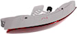 Rear, Passenger Side Side Marker, With bulb(s), Halogen CAPA CERTIFIED