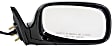 Passenger Side Mirror, Power Adjust, Manual Folding, Heated, Paintable, No Signal Light, No Memory, No Puddle Light, No Auto-Dimming, No Blind Spot Feature