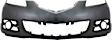 Front Primed Bumper Cover, Sedan, Sport Type, CAPA Certified