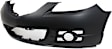 Front Primed Bumper Cover, Sedan, Sport Type, CAPA Certified