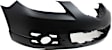 Front Primed Bumper Cover, Sedan, Sport Type, CAPA Certified
