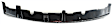 2008 Mazda 3 - Front Bumper Grille, Standard Type, CAPA Certified