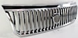 Grille Assembly, Chrome Shell with Painted Silver Insert