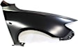 Front, Passenger Side Fender, Sedan, CAPA CERTIFIED