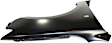 Front, Passenger Side Fender, Sedan, CAPA CERTIFIED