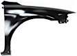 Front, Passenger Side Fender, With Molding Holes, CAPA CERTIFIED