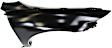 Front, Passenger Side Fender, With Molding Holes, CAPA CERTIFIED