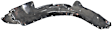 Front, Passenger Side Fender Liner