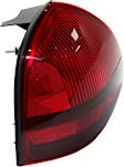 Driver Side Tail Light, without Bulb, Halogen, Red Lens, 8 Cyl., 4.6L Engine, CAPA CERTIFIED