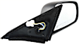 Passenger Side Mirror, Power, Non-Folding, Heated, Paintable, No Signal Light, No Memory, No Puddle Light, No Auto-Dimming, No Blind Spot Feature
