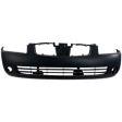 Front Primed Bumper Cover, With Emblem Provision, CAPA Certified