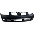 Front Primed Bumper Cover, With Emblem Provision, CAPA Certified
