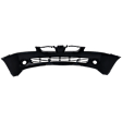Front Primed Bumper Cover, With Emblem Provision, CAPA Certified
