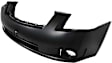 Front Primed Bumper Cover, 2.0L Engine, With Fog Light Holes, CAPA CERTIFIED
