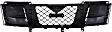 Grille Assembly, Chrome Shell with Painted Black Insert