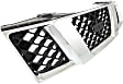 Grille Assembly, Chrome Shell with Black Insert, CAPA CERTIFIED