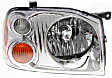 Passenger Side Headlight, with Bulb, Halogen, For Base/XE Models, CAPA CERTIFIED